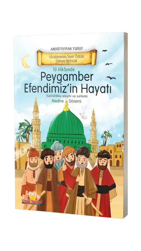 10 Hikayede Peygamber Efendimiz'in Hayatı Medine Dönemi Ciltli - 1