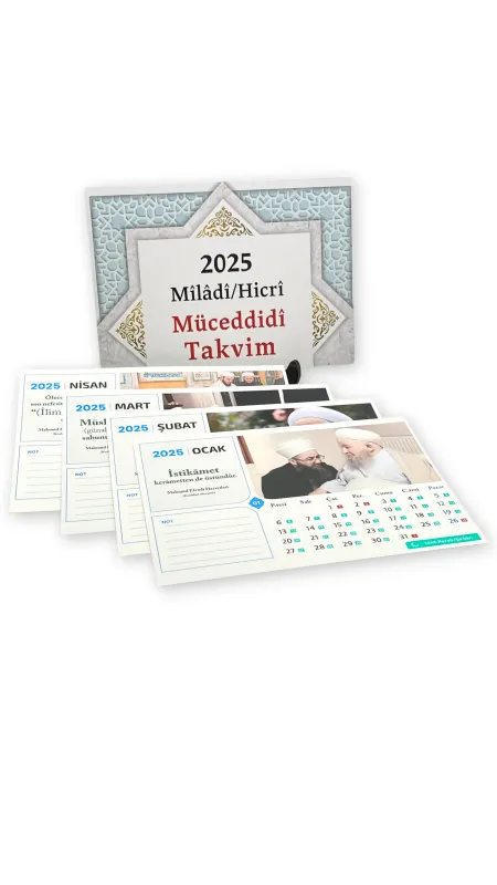 2025 Miladi Hicri Müceddidi Takvim - 5