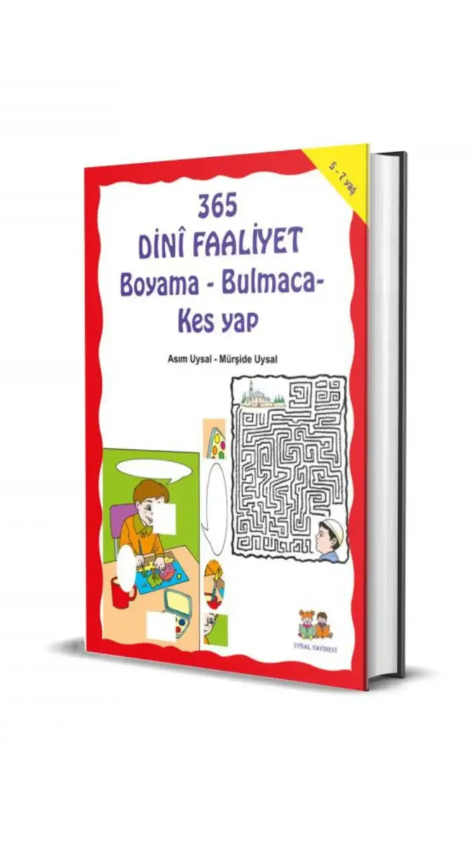 365 Gün Dini Faaliyet - Boyama - Bulmaca - Kes Yap - 1