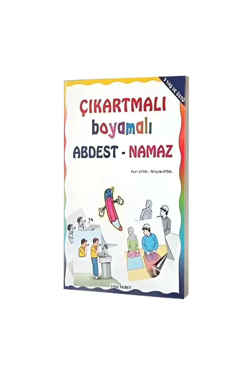 Abdest - Namaz - Boyamalı Çıkartmalı - 1