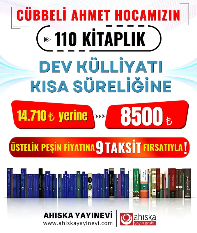 Cübbeli Ahmet Hoca Külliyatı - 110 Kitap - 1