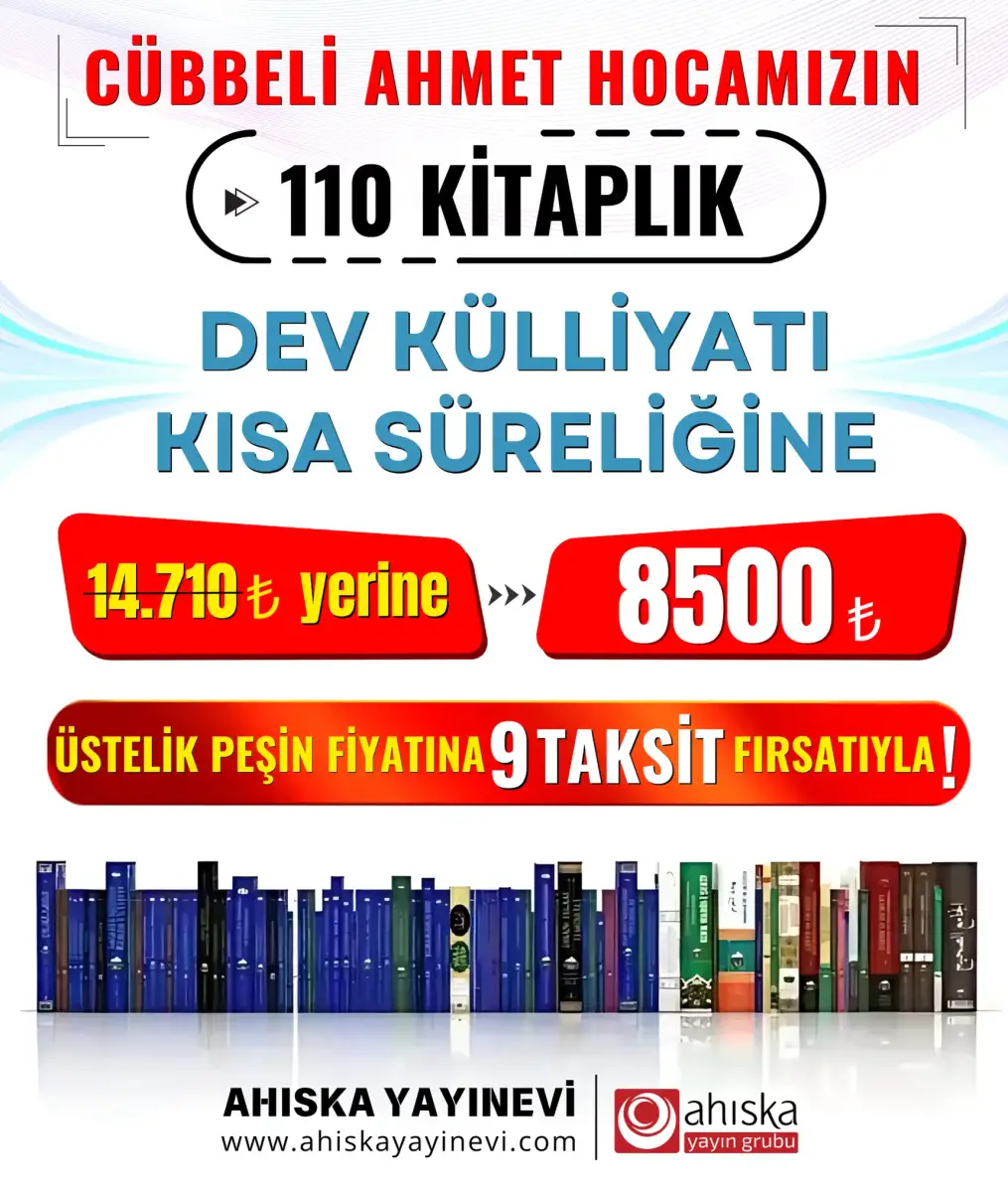 Cübbeli Ahmet Hoca Külliyatı - 110 Kitap - 1