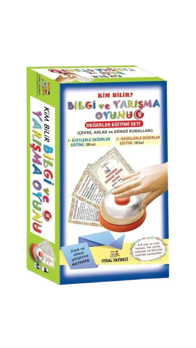 Değerler Eğitim Seti Bilgi ve Yarışma Oyunu 9 - 1