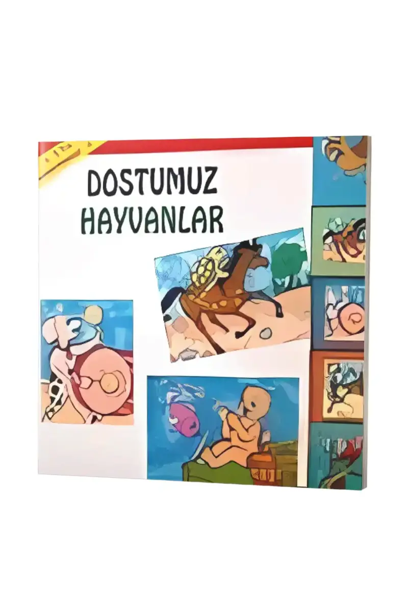 Dostumuz Hayvanlar - Karton Kitap 4 - 2-5 Yaş - 1