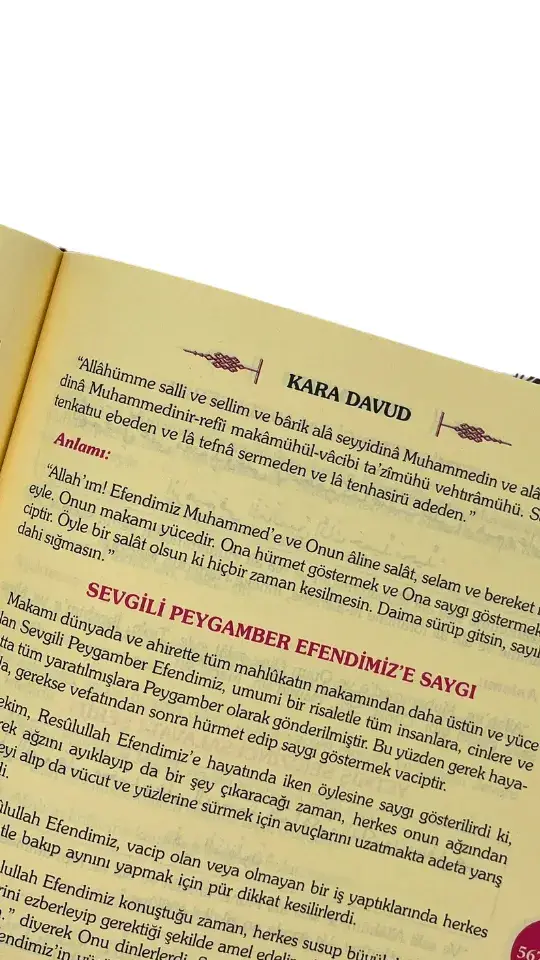 Kara Davud Delaili Hayrat Şerhi - Şamua - 3