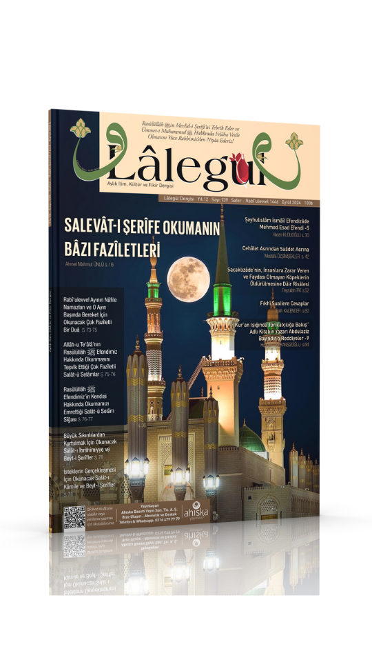 Lalegül Dergisi 139. Sayı Eylül 2024 - 1