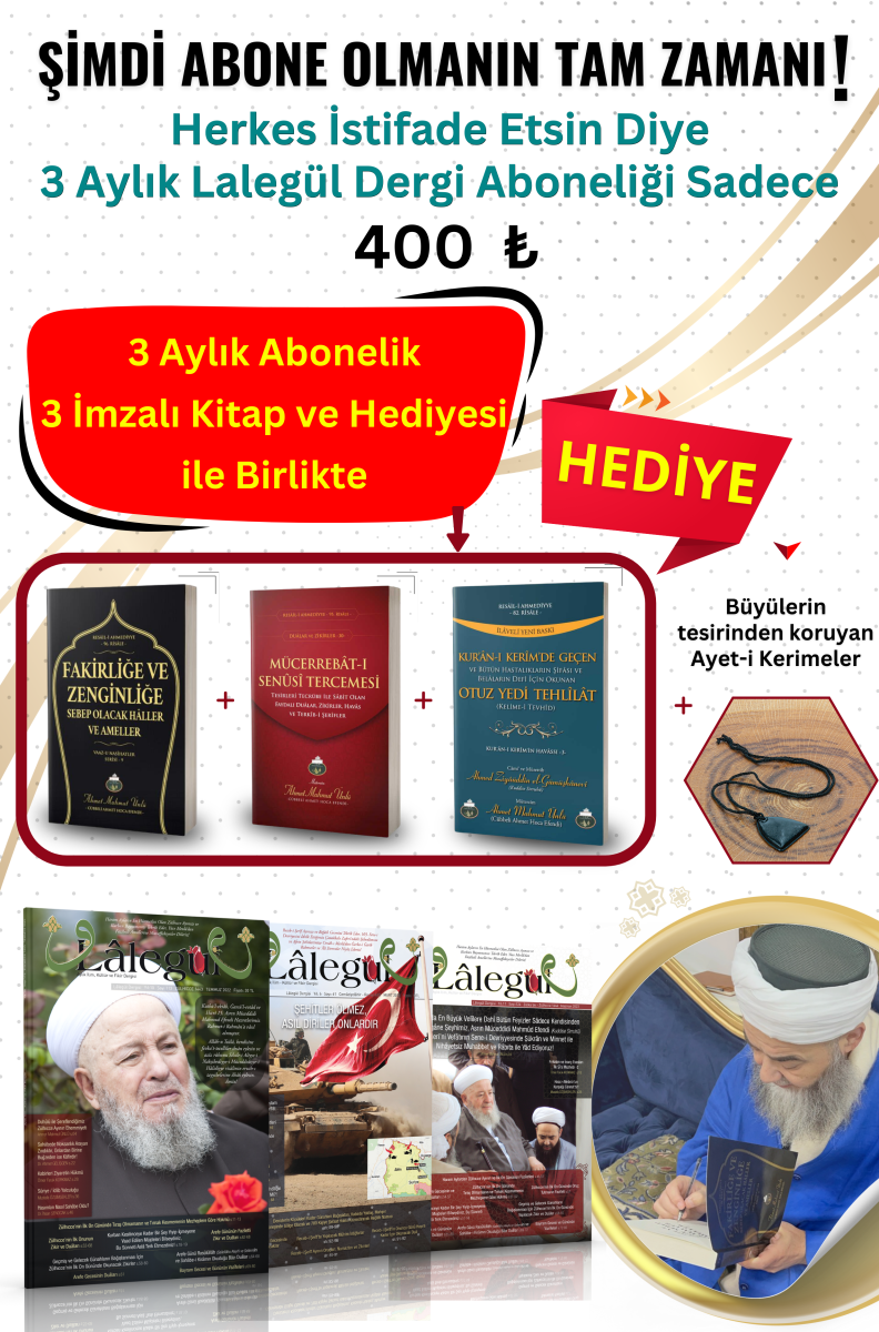 Lalegül Dergisi 3 Aylık Abonelik Paketi - 1