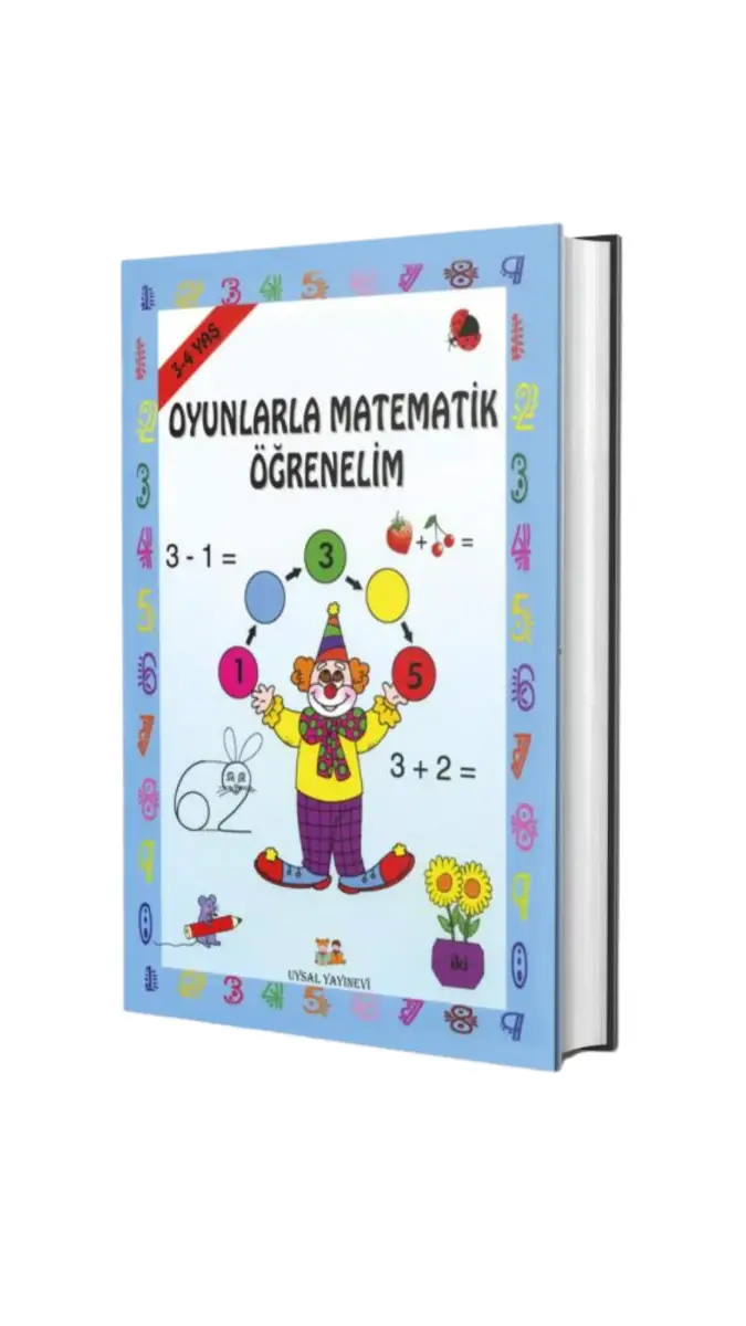 Oyunlarla Matematik Öğrenelim - 3-4 Yaş - 1