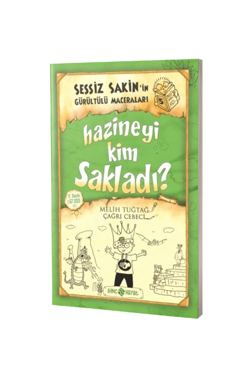 Sessiz Sakinin Gürültülü Maceraları Hazineyi Kim Sakladı - Karton Kapak - 1