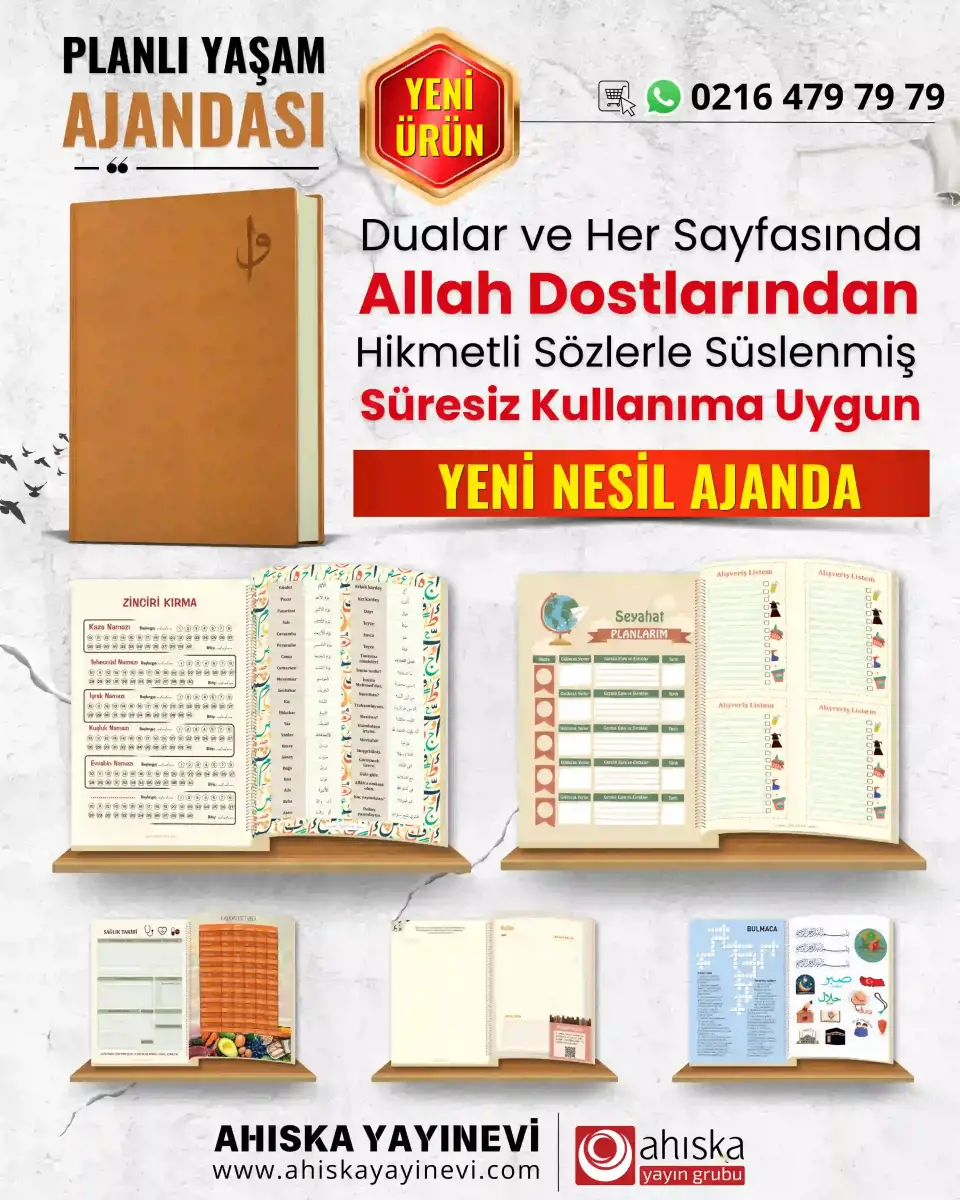 Süresiz Planlı Yaşam Ajandası - Stickerlı - 1