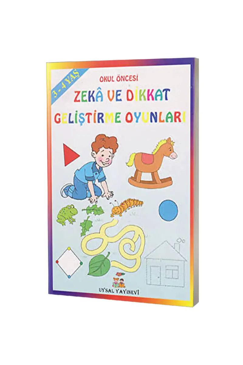 Zeka ve Dikkat Geliştirme Oyunları - 3-4 Yaş - 1